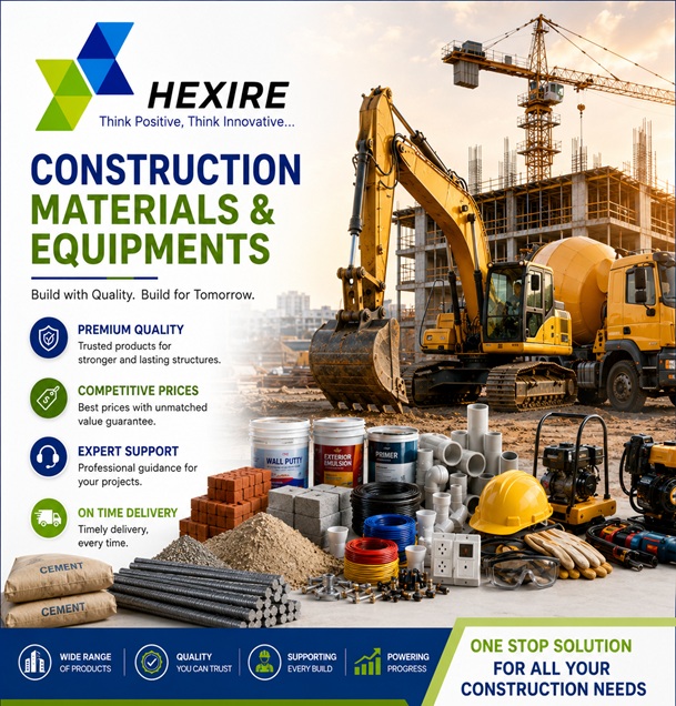 Hexire Construction Materials & Equipments